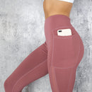 CoreFlex Sculpt Pocket Leggings – Leggings de Cintura Alta con Efecto Moldeador
