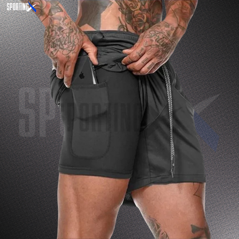 FlexStorm SurgeFit – Pantalón Corto CrossFit Ligero de Máxima Movilidad