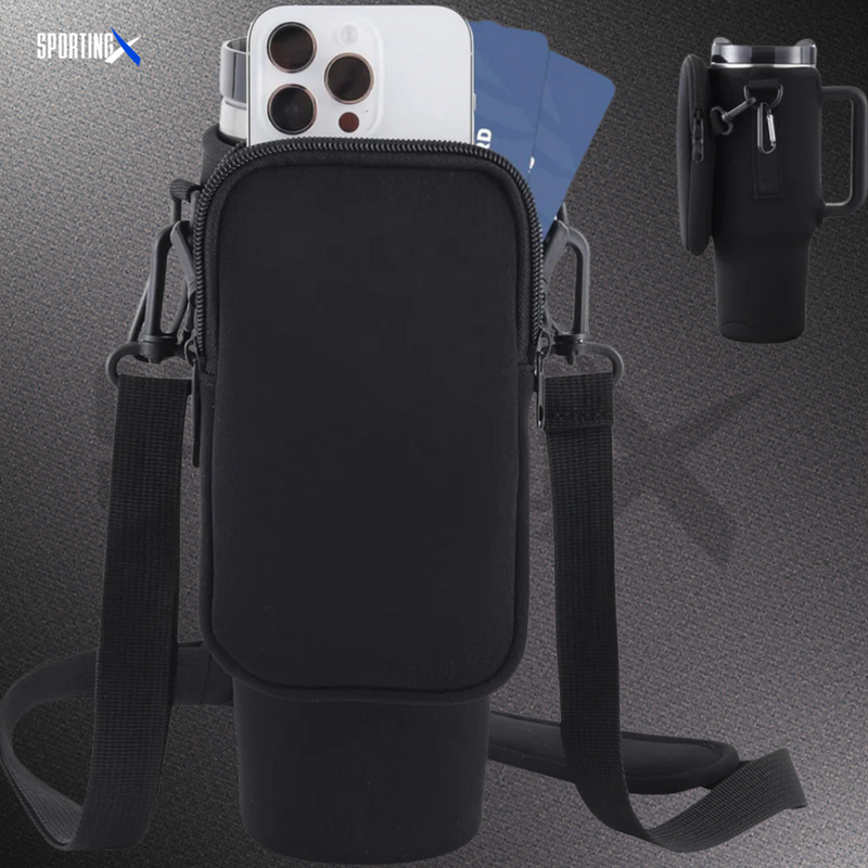 HydroCarry Pro – Funda para Botella con Correa Ajustable
