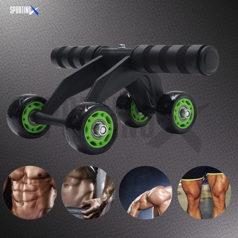 CoreForce™ QuadRoller - Rodillo Abdominal Profesional
